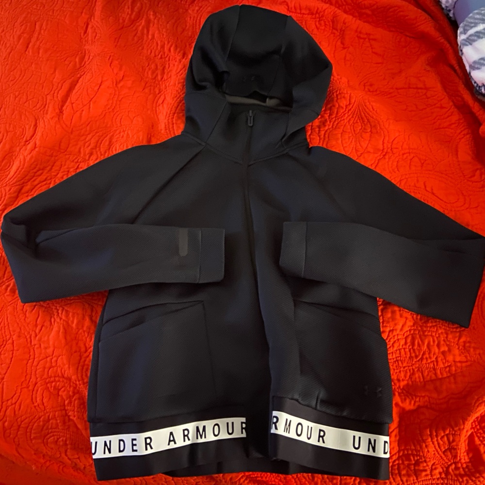 Black Under Armour Jacket with Hood